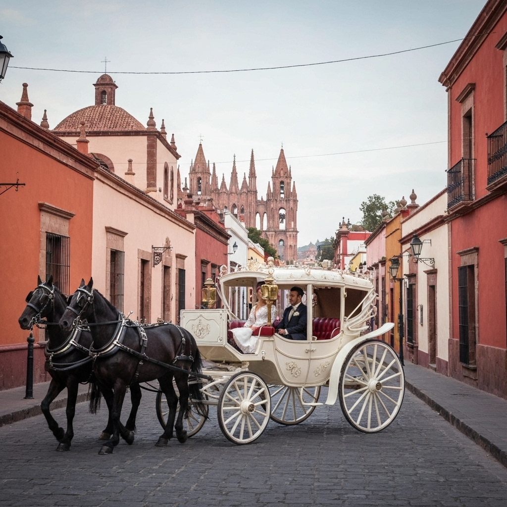 Transporte para bodas en San Miguel de Allende